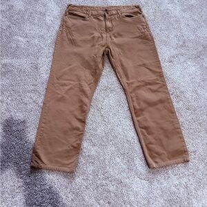 Banana Republic Slim Fit Traveler Pants in Brown 38X32